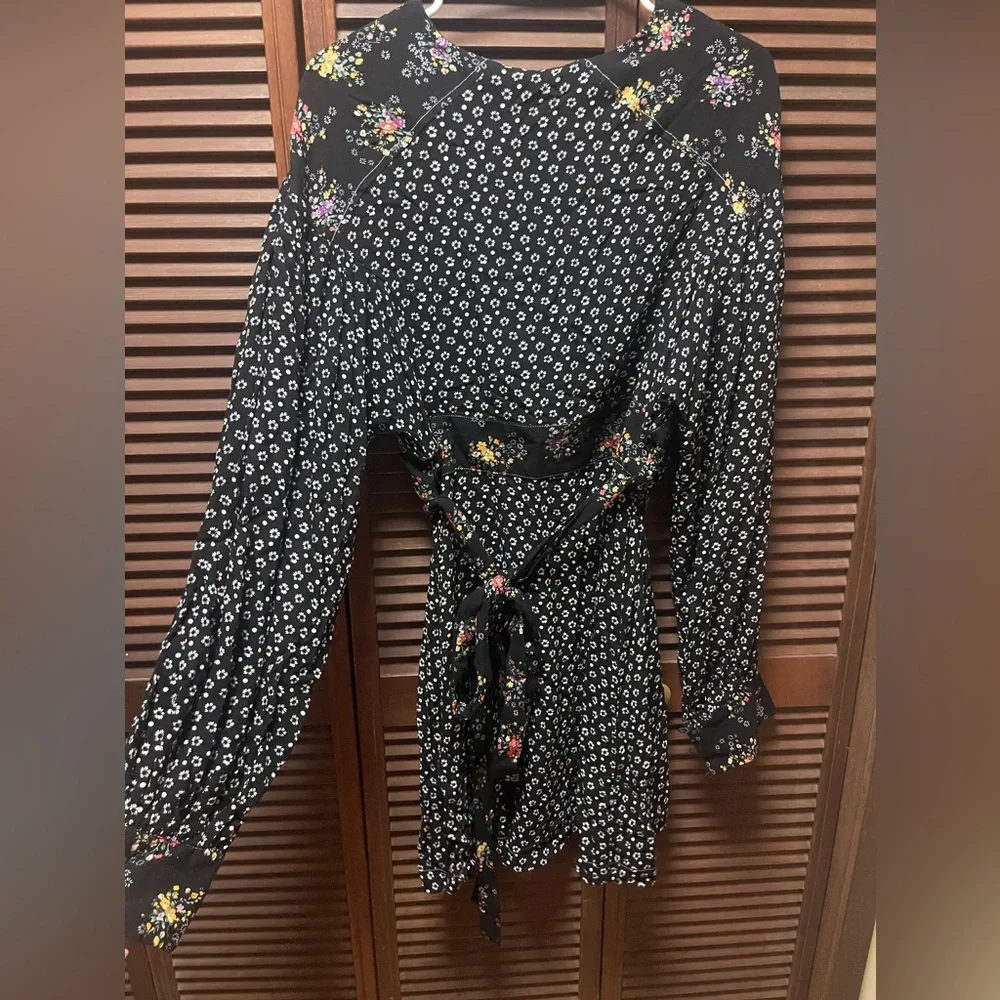 Free People Wonderland Mini Dress Size L